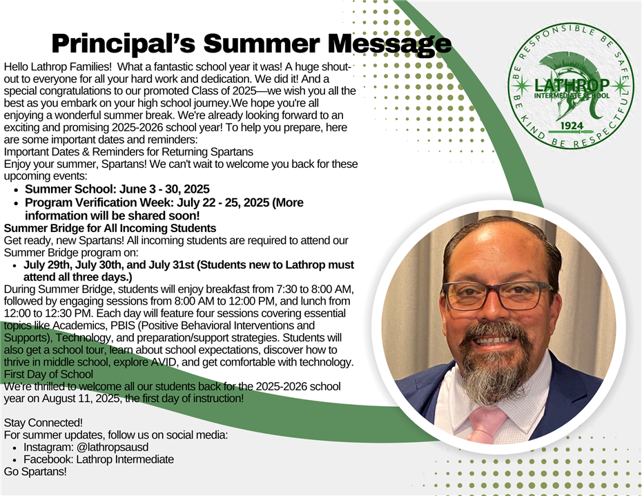  summer message